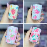 دستمال مرطوب قوطی فانتزی توت فرنگی ا Strawberry Fancy Can Wet Wipes - Image 3