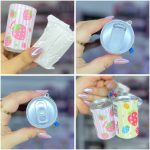 دستمال مرطوب قوطی فانتزی توت فرنگی ا Strawberry Fancy Can Wet Wipes - Image 2