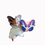 آینه طرح پروانه ا Butterfly design mirror