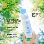 اسپری ضد آفتاب بی رنگ استیلن SPF50 مدل ULTRA ا Estelin Ultra Light Hydrating Invisible Sunscreen Spray SPF50 PA - Image 3