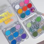 پالت سایه چشم 9 رنگ برند می.س لا.را با پیگمنت بالا ا Miss Lara 9 Colors Eye Shadow Palette