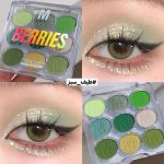 پالت سایه چشم 9 رنگ برند می.س لا.را با پیگمنت بالا ا Miss Lara 9 Colors Eye Shadow Palette - Image 3