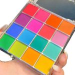 پالت سایه چشم 16 رنگ برند می.س لا.را با پیگمنت بالا ا Miss Lara 16 Colors Eye Shadow Palette