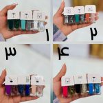 پک 3 عددی لاک ناخن دوقلو ا Twin nail polish 2 pcs - Image 2