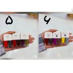 پک 3 عددی لاک ناخن دوقلو ا Twin nail polish 2 pcs - Image 3