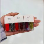 پک 3 عددی لاک ناخن دوقلو ا Twin nail polish 2 pcs