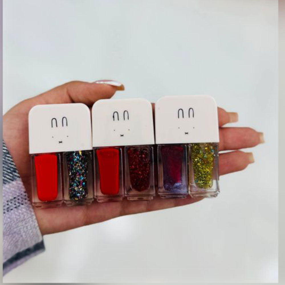 Img-Product-Novin-3 پک 3 عددی لاک ناخن دوقلو ا Twin nail polish 2 pcs - Image 1